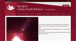Desktop Screenshot of holyspiritgf.org